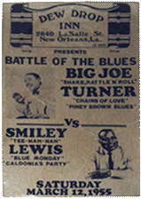 Big Joe Turner bootleg poster